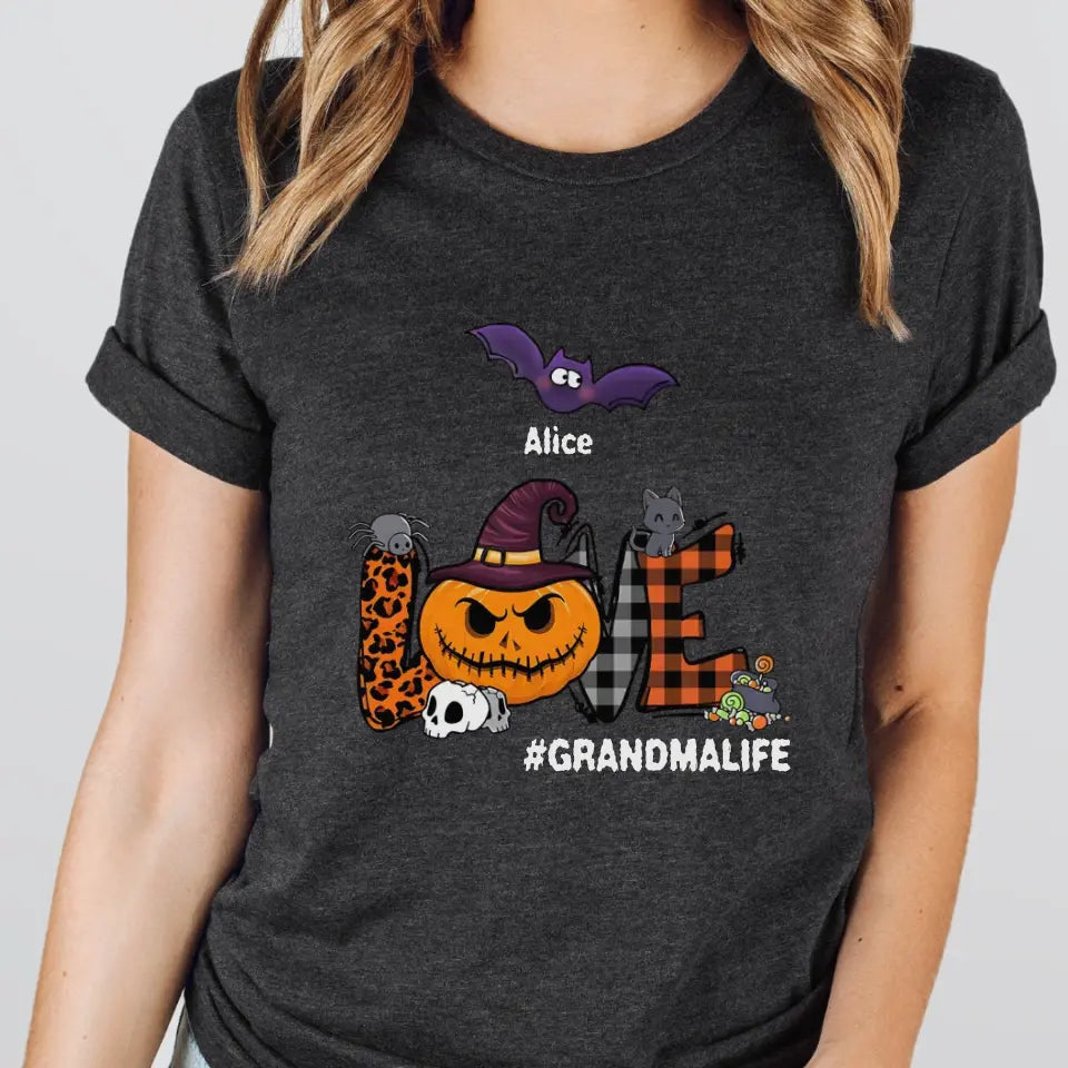 T-Shirt-Love Halloween - Personalized T-Shirt | Halloween Gift-JackNRoy