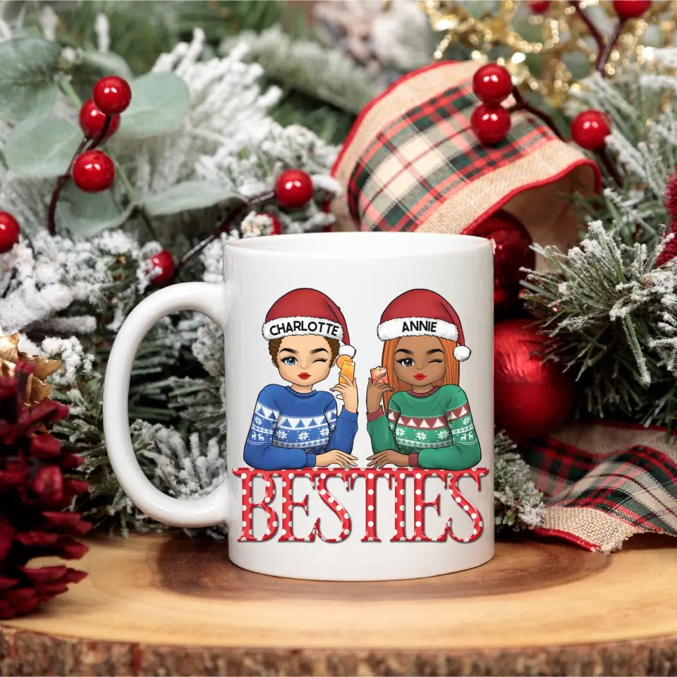 Mugs-Besties - Personalized Mug for Besties | (11oz/15oz)-JackNRoy