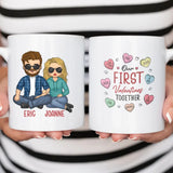 Mug-Our First Valentines - Personalized Mug for Couples | Valentine's Gift-JackNRoy