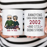 Mug-Annoying Each Other Since... - Personalized Mug for Couples | Couples Gift-JackNRoy