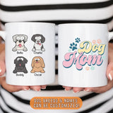 Mug-Dog Mom - Personalized Mug For Pet Lovers | Dog Mom Gift | Custom Dog Mug-JackNRoy