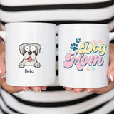 Mug-Dog Mom - Personalized Mug For Pet Lovers | Dog Mom Gift | Custom Dog Mug-White Mug-White-JackNRoy