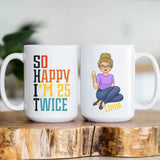 Mug-S.H.I.T. 50 Mug - Personalized 50th Birthday Mug | 50th Birthday Gift-White Mug-White-JackNRoy