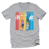 T-Shirt-Girls Trip - Personalized Unisex T-Shirt | Gift For Besties | Traveling Shirt-Unisex T-Shirt-S-JackNRoy