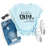 T-Shirt-Hello Sixty (EST) - Personalized Unisex T-Shirt-JackNRoy