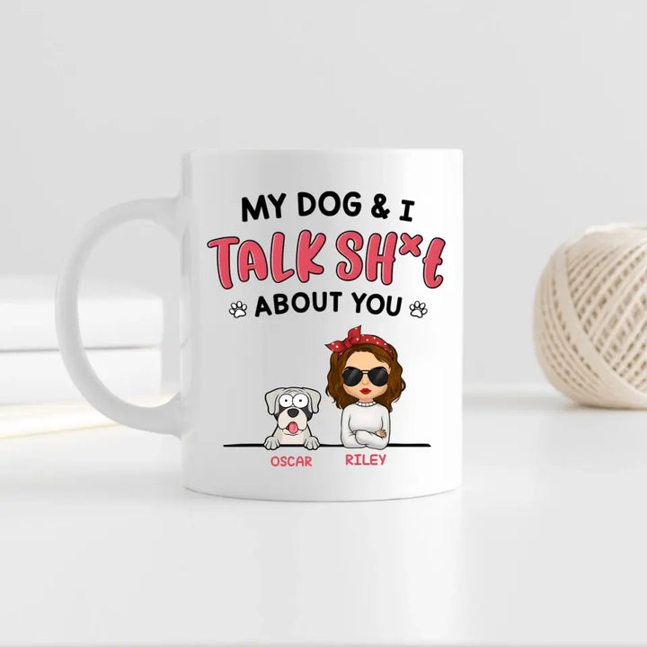 Mug-My Dogs and I - Personalized Mug | Dog Lover Gift-JackNRoy