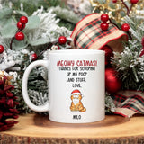 Mug-Meowy Catmas! Personalized Pet Mug for Cat Lovers | (11oz/15oz)-JackNRoy