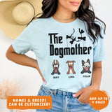 T-Shirt-The Dogmother - Personalized Unisex T-Shirt for Dog Mothers | Pet Lover T-Shirt | Dog Mom-JackNRoy