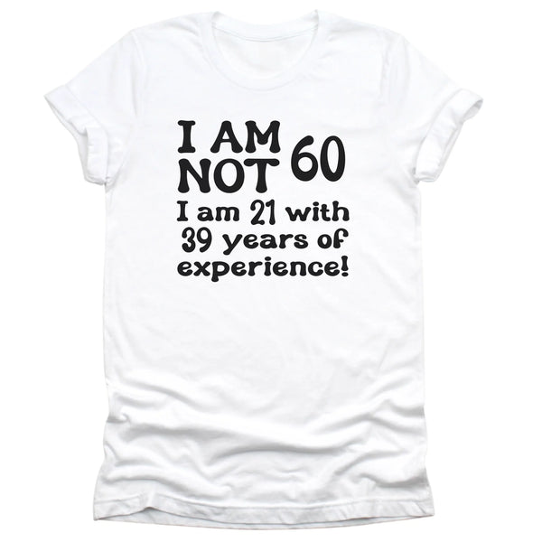 T-Shirt-Years of Experience - Personalized Birthday T-Shirt (ANY AGE)-Unisex T-Shirt-White-JackNRoy