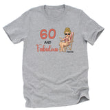 T-Shirt-Fabulous - Personalized Birthday T-Shirt (ANY AGE)-Unisex T-Shirt-Athletic Heather-JackNRoy