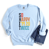 Sweatshirt-S.H.I.T. I'm 40 Sweatshirt-S-Light Blue-Jack N Roy