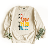 Sweatshirt-S.H.I.T. I'm 40 Sweatshirt-S-Sand-Jack N Roy