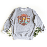 Sweatshirts-Classic Custom Birthday Sweatshirt (Customize Your Year)-S-Sport Grey-Jack N Roy