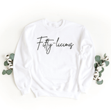 Sweatshirts-Fifty-licious Sweatshirt-S-White-Jack N Roy