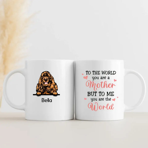 Mug-You Are The World - Personalized Mug (11oz/15oz)-White Mug-White-Jack N Roy