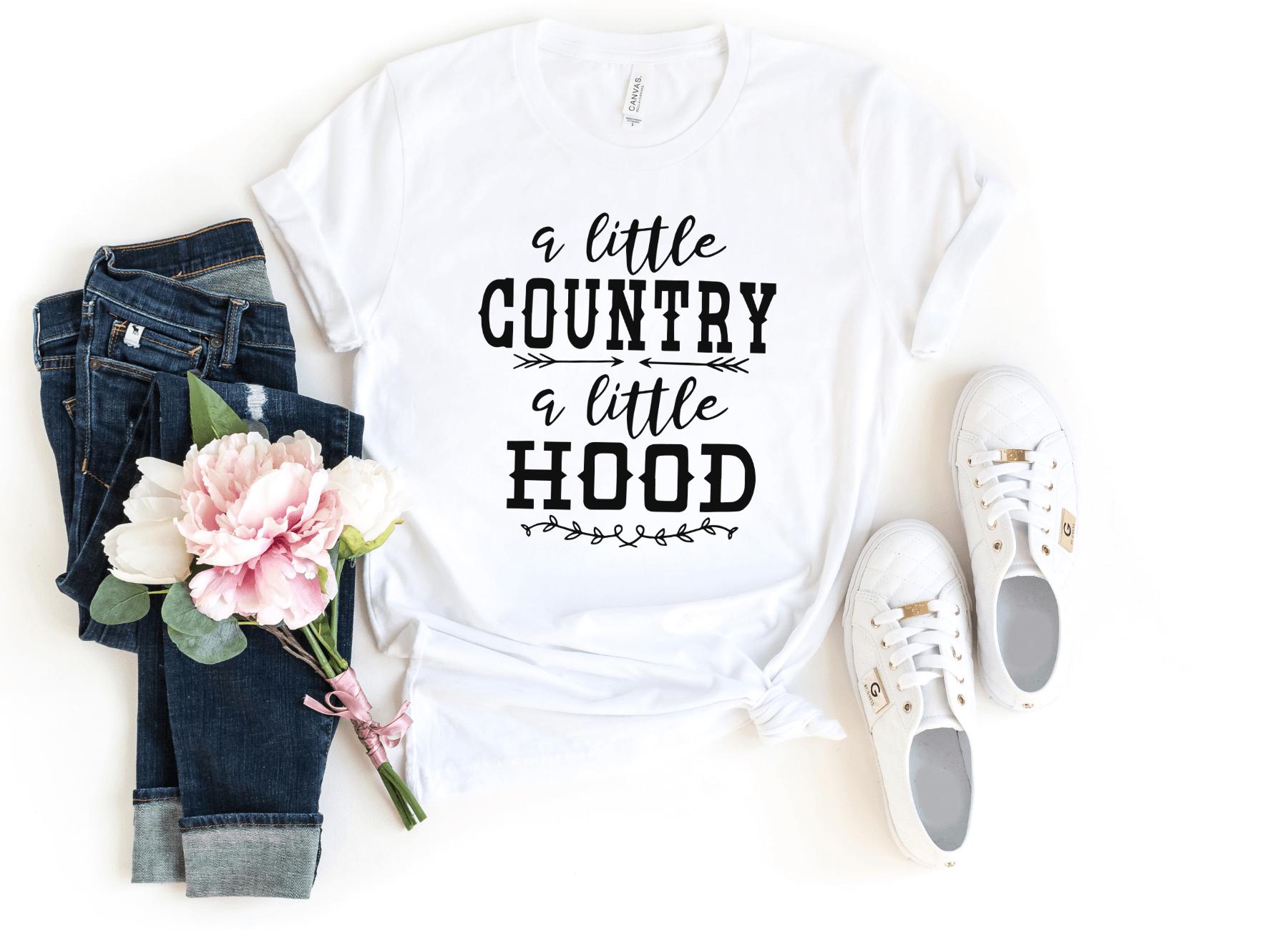 A little country a little hood shirt sale