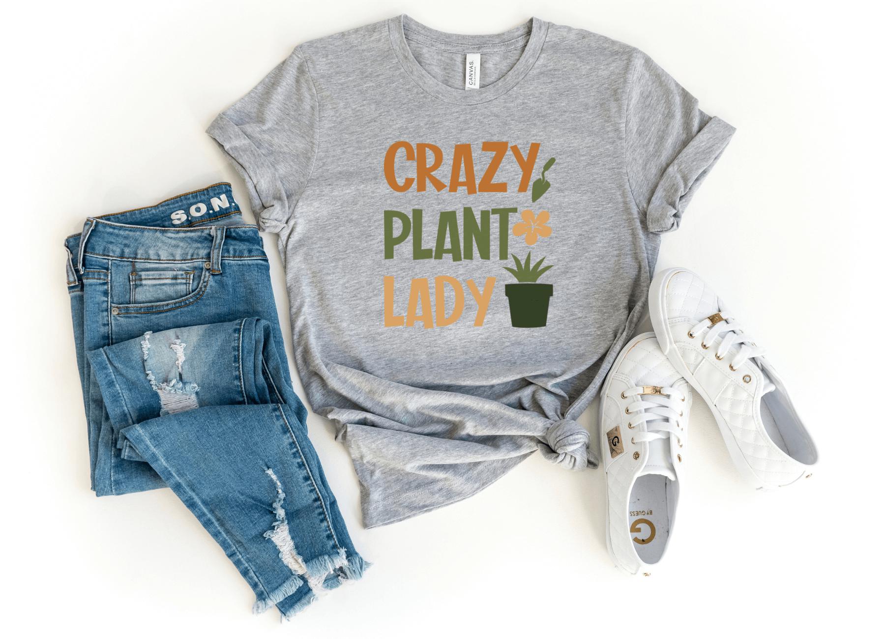 Crazy plant lady sales shirt