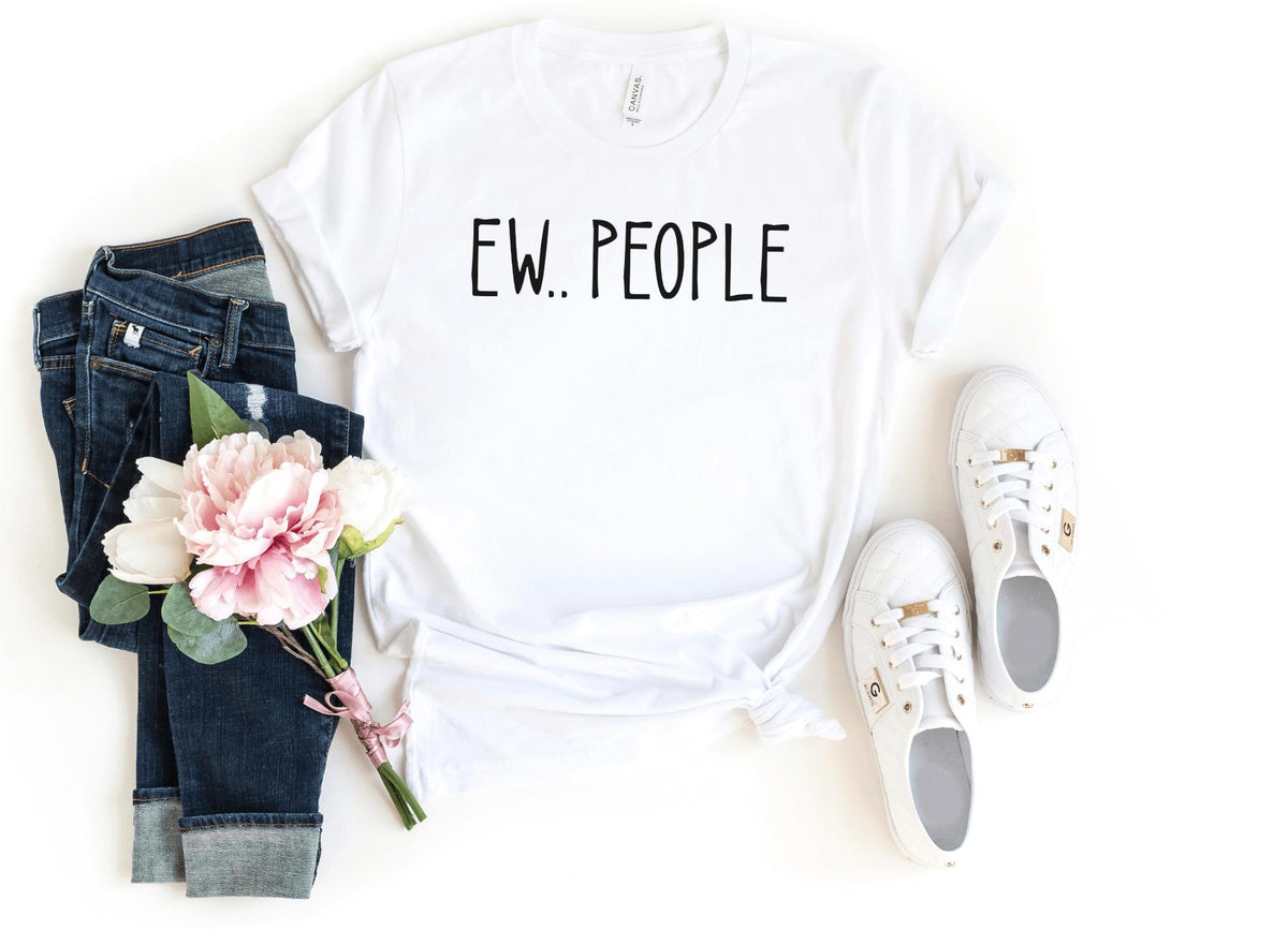 T-Shirt-EW PEOPLE T-Shirt-S-White-Jack N Roy