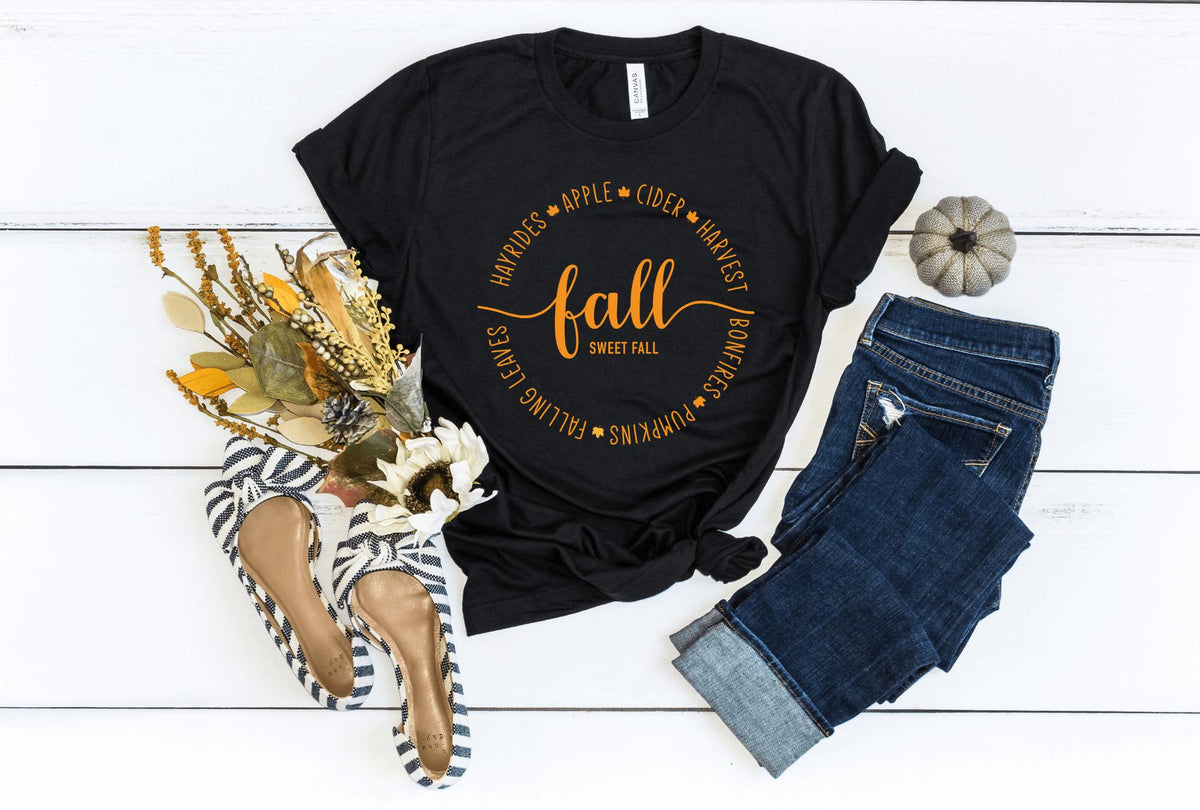 T-Shirt-Fall Sweet Fall T-Shirt-S-Black-Jack N Roy