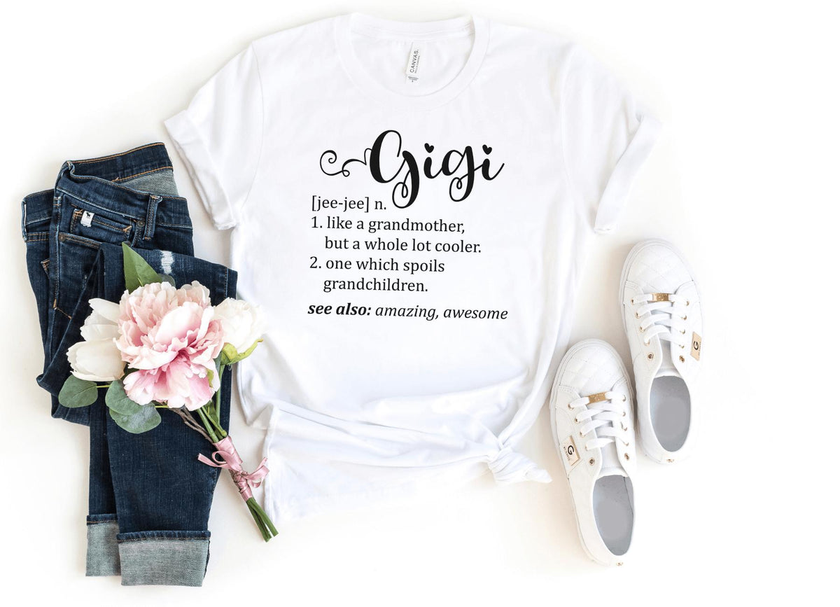 T-Shirt-Gigi Definition T-Shirt-S-White-Jack N Roy