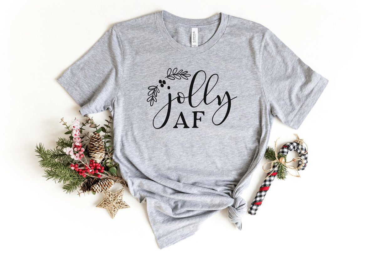 T-Shirt-Jolly AF T-Shirt-S-Athletic Heather-Jack N Roy