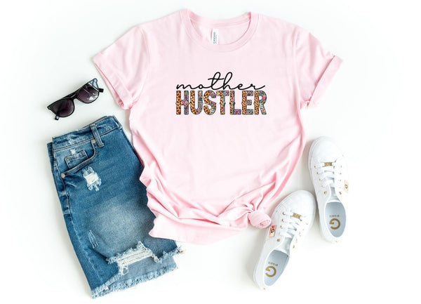 T-Shirt-Mother Hustler T-Shirt-S-Pink-Jack N Roy