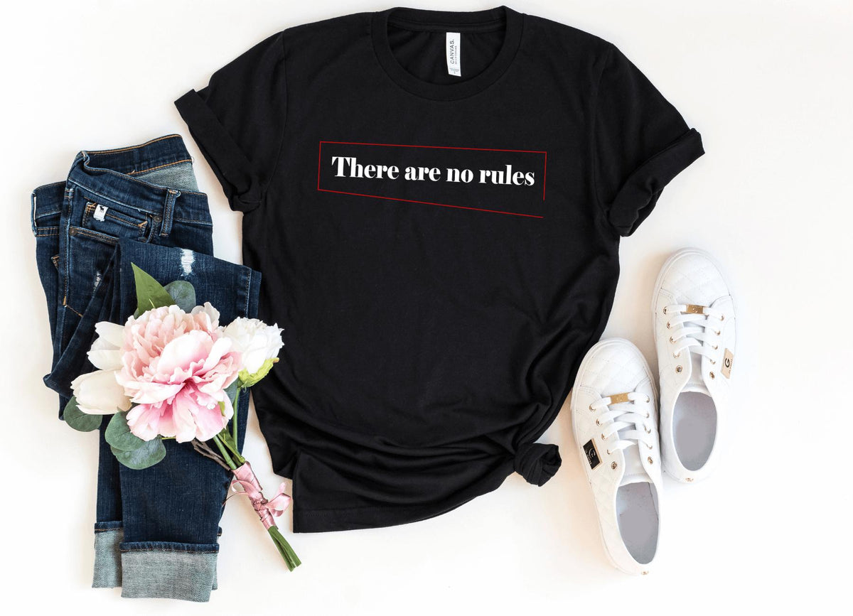 T-Shirt-No Rules T-Shirt-S-Black-Jack N Roy