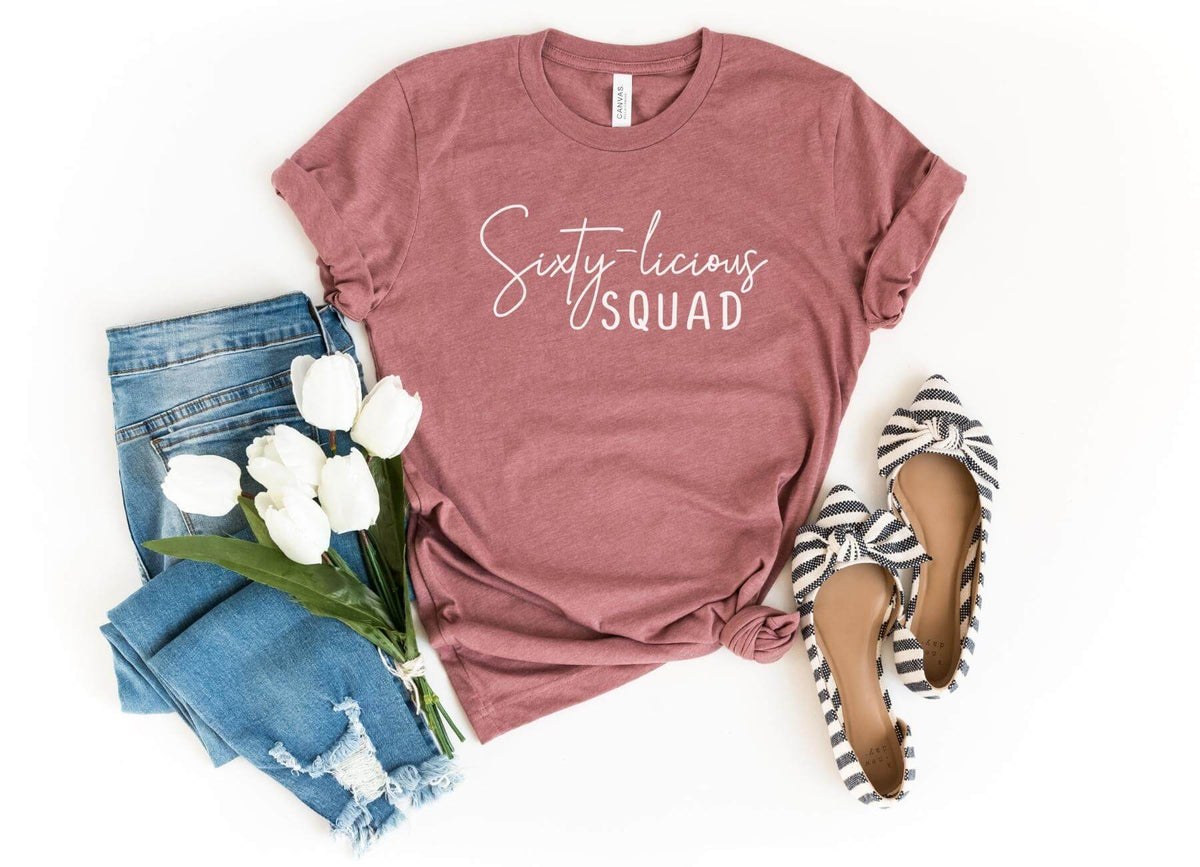 T-Shirt-Sixtylicious SQUAD T-Shirt-S-Heather Mauve-Jack N Roy