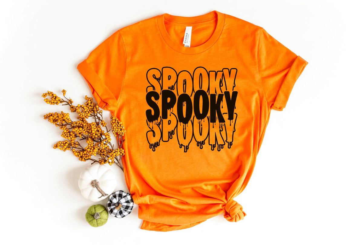 T-Shirt-Spooky T-Shirt-S-Orange-Jack N Roy