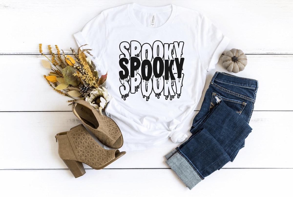 T-Shirt-Spooky T-Shirt-S-White-Jack N Roy