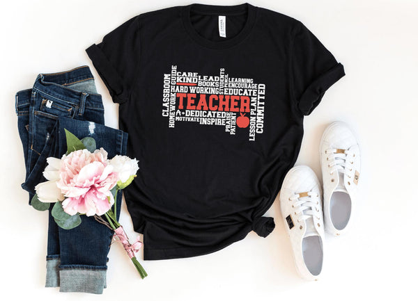 T-Shirt-TEACHER T-Shirt-S-Black-Jack N Roy