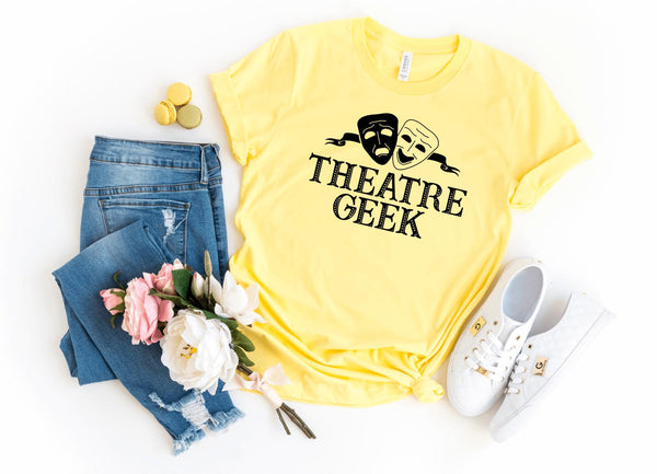 T-Shirt-Theatre Geek T-Shirt-S-Yellow-Jack N Roy