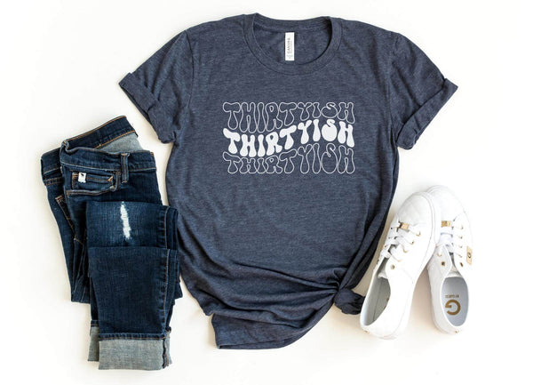 T-Shirt-ThirtyISH T-Shirt-S-Heather Navy-Jack N Roy