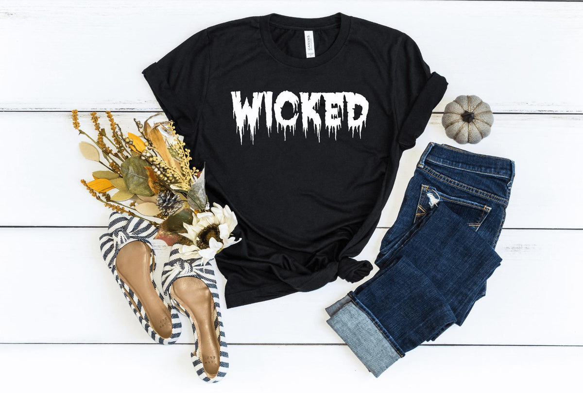 T-Shirt-Wicked T-Shirt-S-Black-Jack N Roy