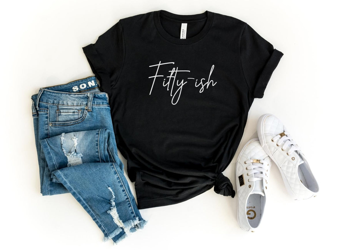 T-Shirt-Fifty-ish T-Shirt-S-Black-Jack N Roy