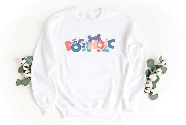 Sweatshirt-Dogaholic Sweatshirt-S-White-Jack N Roy