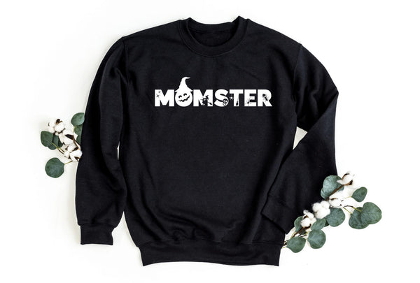 Sweatshirts-Momster Sweatshirt-S-Black-Jack N Roy