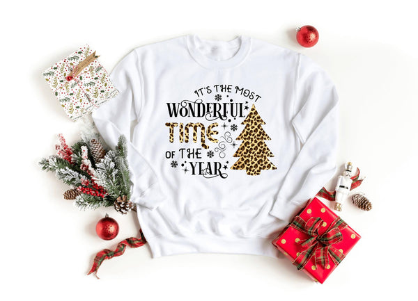 Sweatshirt-The Most Wonderful Time Of The Year Sweatshirt-S-White-Jack N Roy